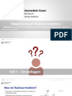 Repetitorium Strahlen 1-2 Nuklearmedizin WS 24