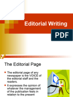 Editorial Writing 2