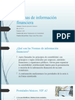 Normas de Información Financiera