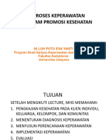 Proses Keperawatan Dan Promosi Kesehatan