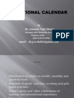 Taleemi Calendar