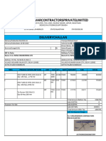 Delivery Challan No. 5 SKC - HG Infra