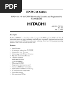 HN58C66 EEPROM Datasheet