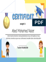 (50th) Milestone Certificate - 2