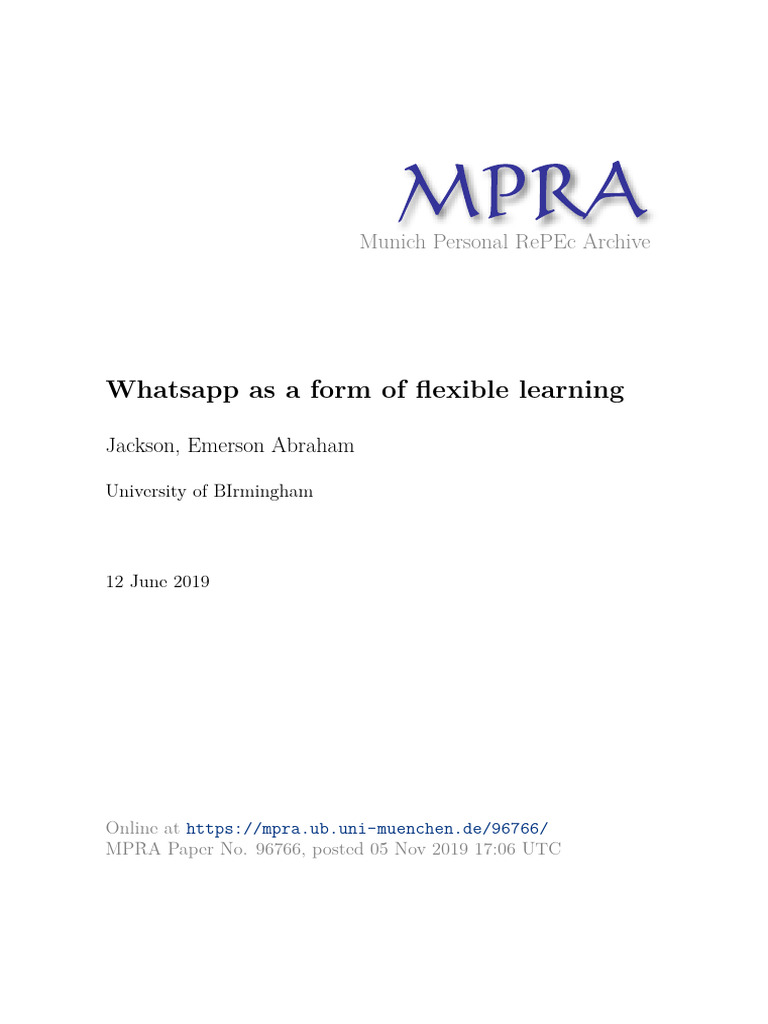 MPRA Paper 96766 | PDF