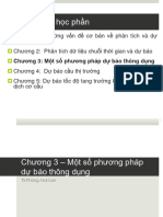 Chương 3 Mot So Phuong Phap Du Bao Thong Dung