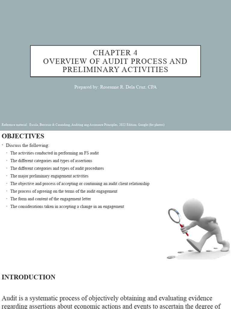 Audit Process Overview and Engagement Activities | PDF | Audit ...