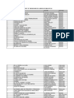 4° B Inventario de Libros