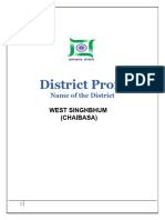 District Profile: Name of The District