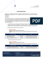 Carta de Contratación Local