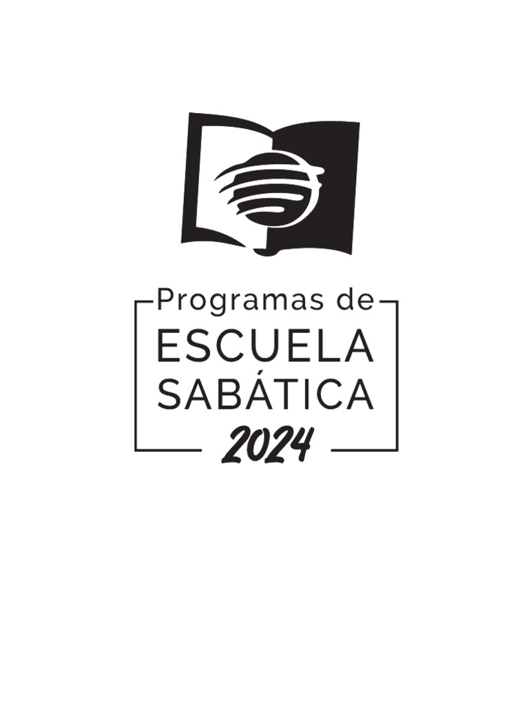 Programas de Escuela Sabatica 2024 PDF Jesús Iglesia Adventista