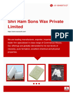 Shri Ram Sons Wax Private Limited