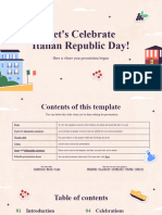 Lets Celebrate Italian Republic Day