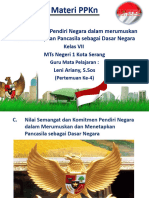 Materi PPKN Bab 1 Semangat Pendiri Negara Ke-4