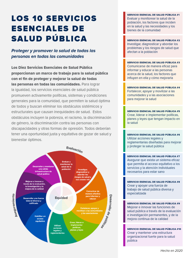 10-EPHS-Packet-Spanish | PDF | Salud pública | Inteligencia artificial
