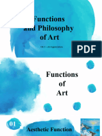 Functions and Philosophy of Art