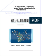Full Download Original PDF General Chemistry Principles and Modern Applications 11Th Edition Ebook PDF Docx Kindle Full Chapter