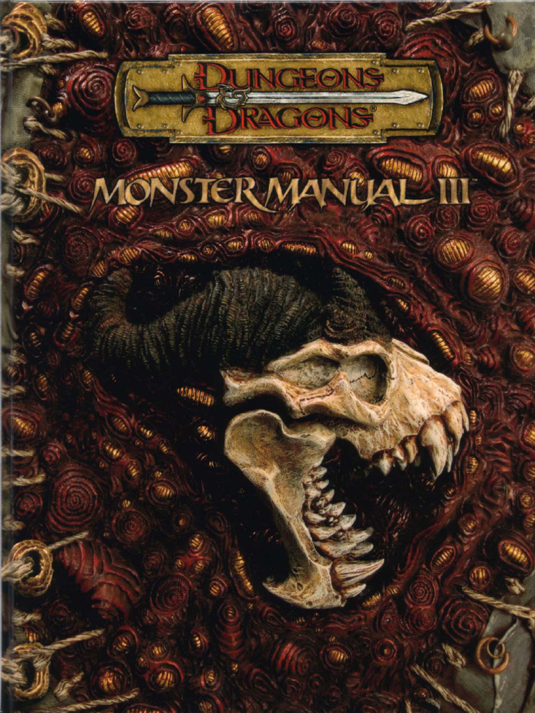 Monster Manual III | PDF | Dungeons & Dragons | D20 System
