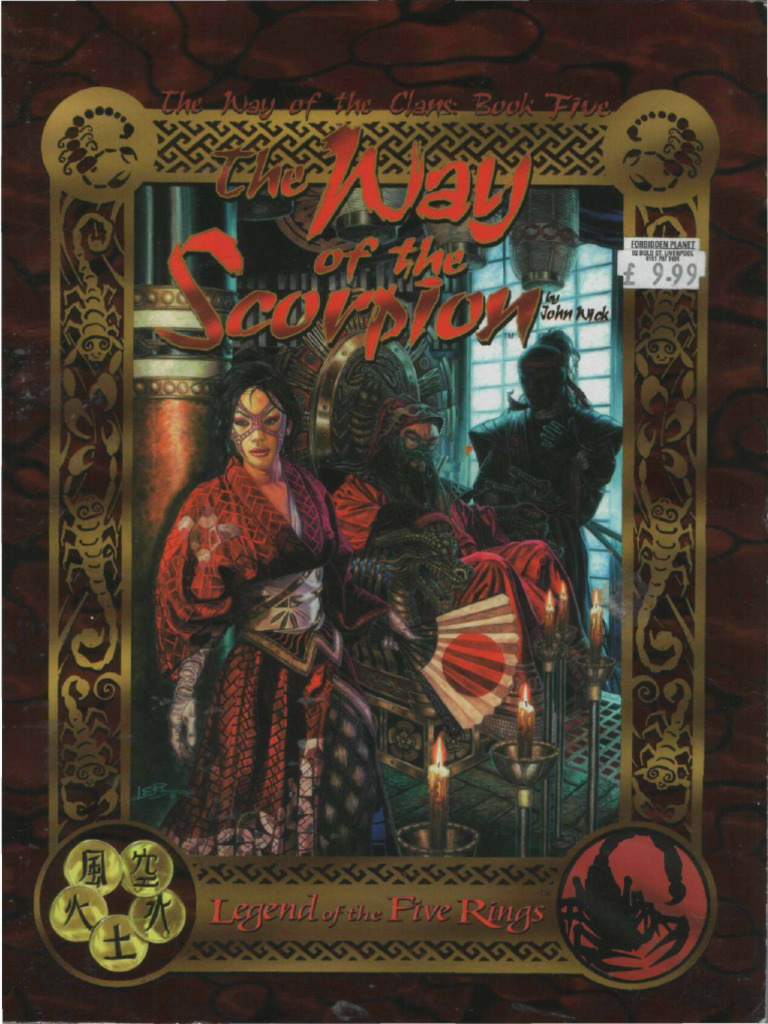 L5r - The Way of The Scorpion | PDF