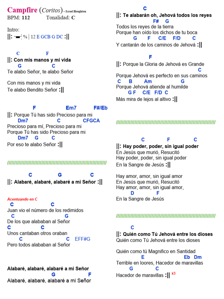Letras Con Notas | PDF