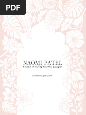 Custom Wedding Graphic Designs