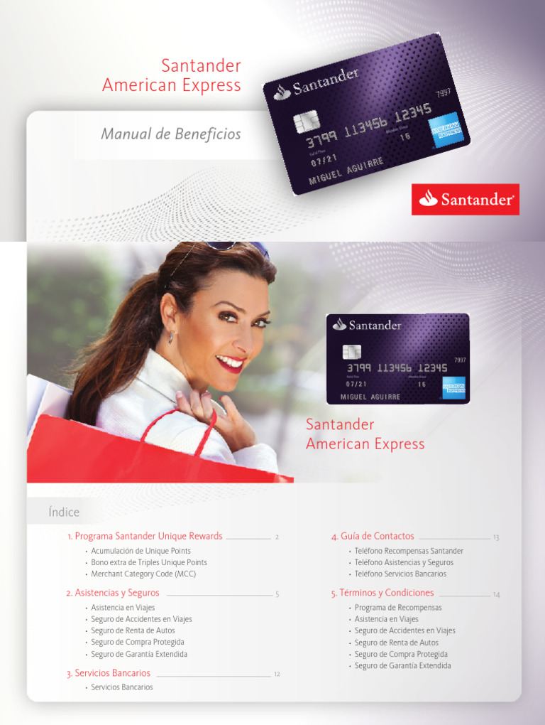 Manual Beneficios American Expressv3 | PDF | Seguro | American Express