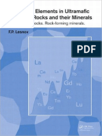 Felix P. Lesnov-Rare Earth Elements in Ultramafic and Mafic Rocks and Their Minerals - Main Types of Rocks. Rock-Forming Minerals-CRC Press (2010) - Apuntes