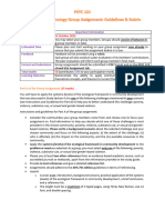 2023 - PSYC121 - Community Psychology Group Assignment Guidelines EDITED - Edited