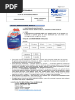 Desinfectante Industrial Vortexx ES | PDF | Concentración | Agua