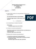 LabOratorio Derecho Procesal Civil II