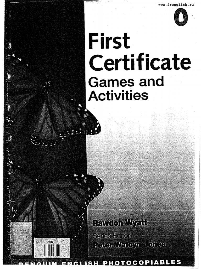 Longman FCE Games Activities | PDF
