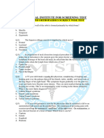 Anatomy and Orthopaedics Test Questions PDF - 30TH November 2022