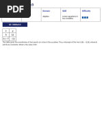 Algebra SAT Maths