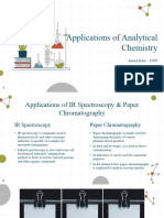 Application of Analytical Chemistry - Anmol Kaur