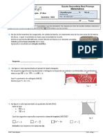 Matemática: 2º Teste de Avaliação - 9º Ano