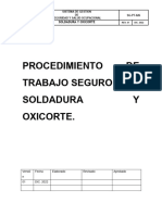 SG-PT-026 FORMATO Procedimiento Soldadura y Oxicorte