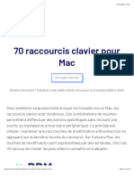 70 Raccourcis Clavier Pour Mac