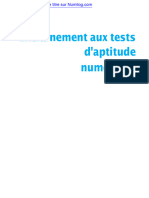 Entraînement Aux Tests D'aptitude Numérique