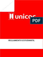 Reglamento Estudiantil UNICOC Pág. 0