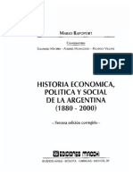 Rapoport, Historia Económica, Política y Social. Capítulo 7