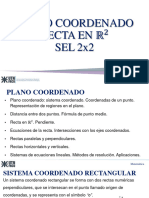 7 Plano Coordenado - Rectas - SEL - 2023