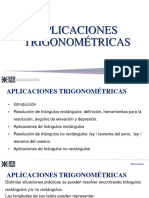 8 - 1 Aplicaciones de Triángulos Rectángulos - No Rectángulos - 2023