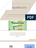 Ніколайчук Яніна ФБ-201 Переказ Taxation Principles & Types of Taxes... 