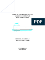 2016.07.21 Informe Muro de Contención Relleno PTAP Puerto Lopez v.1