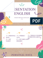 Presentation English