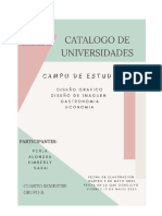 Catálogo de Universidades. T