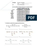 Examen de Quimica. 5to Bachiller Junio 2023