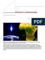 Os Ancestrais Africanos e A Reencarnação - Pai Paulo de Oxalá - Extra Online