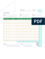 Excel Expense Report Template