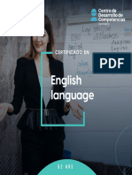 IDIOMAS Certificate in English Language CDC-1-1